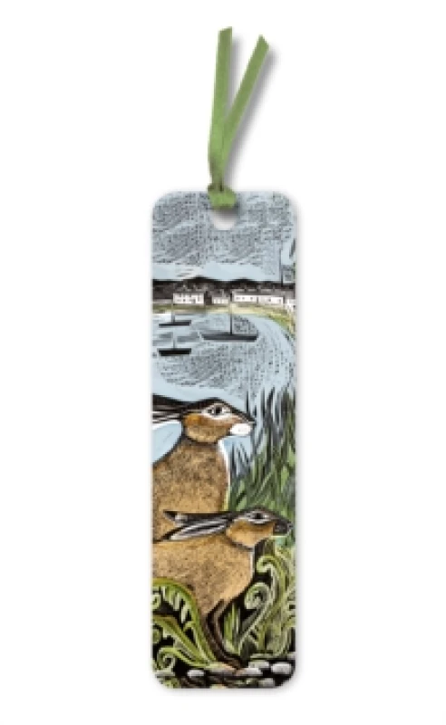 Image of Angela Harding: Rathlin Hares Bookmarks (pack of 10) Bookmark