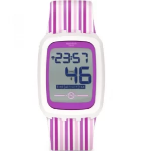 Image of Unisex Swatch Strawzero2 Bluetooth Alarm Watch