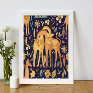 Image of BC1482372125 Multicolor Decorative Framed MDF Painting