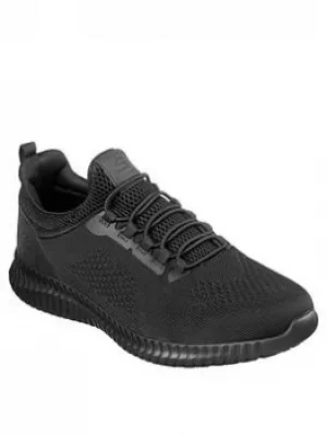 Image of Skechers Cessnock Trainer, Black, Size 7, Men