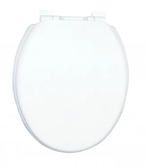 Image of Wickes Thermoplastic Soft Close Toilet Seat - White