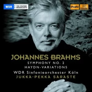 Image of Johannes Brahms Symphony No 2/Haydn-Variations by Johannes Brahms CD Album