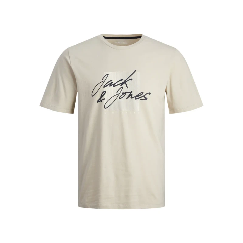 Image of jack & jones T-Shirt round neck child Jack & Jones Zuri Beige Male 8 ans