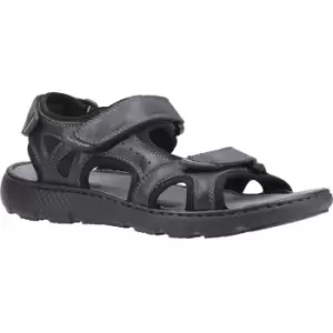 Image of Hush Puppies Mens Carter Strap Leather Summer Sandals UK Size 8 (EU 42)