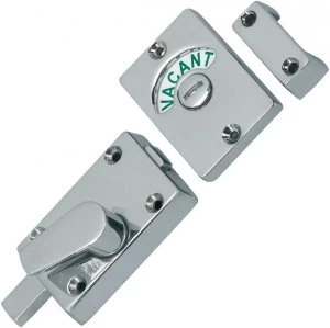 Image of Wickes Bathroom Indicator Bolt - Chrome