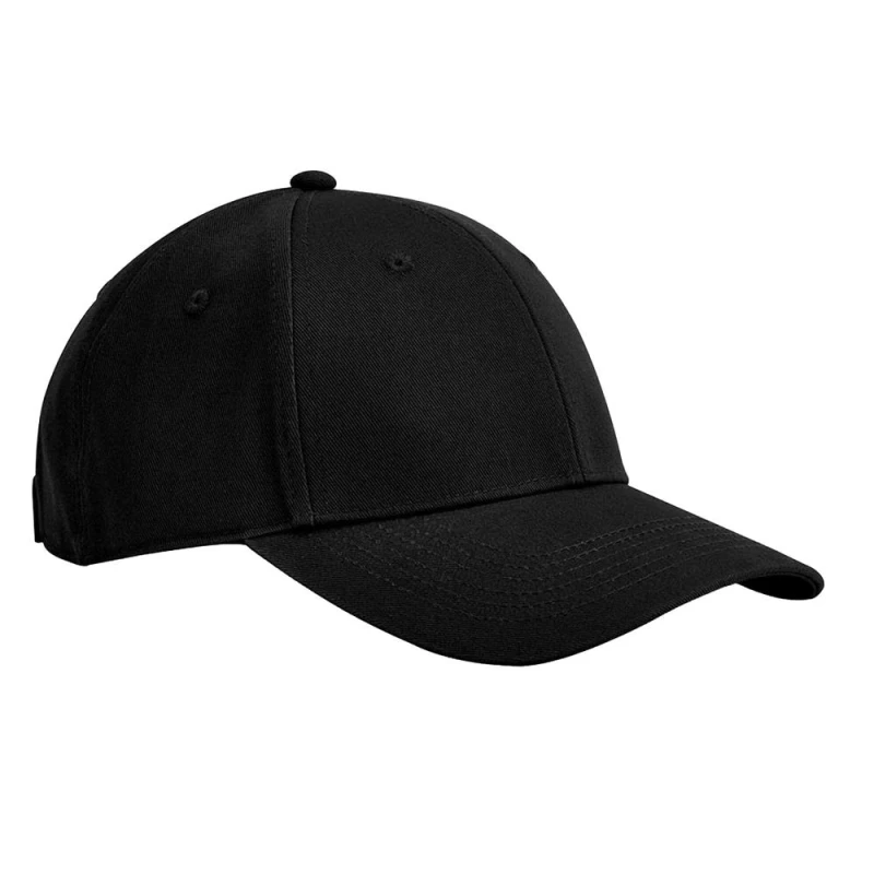 Image of Beechfield Mens EarthAware Classic 6 Panel Baseball Cap in Black Male One Size
