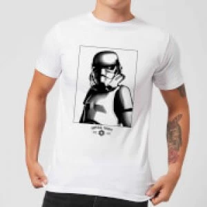 Image of Star Wars Imperial Troops Mens T-Shirt - White - M