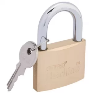 Image of Draper 50mm Brass Cylinder Padlock