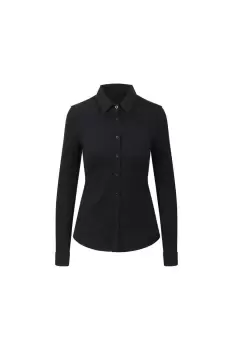 Image of So Denim Anna Knitted Long Sleeve Shirt