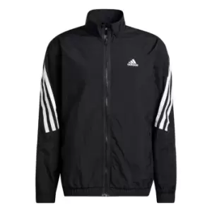 Image of adidas Future Icons 3-Stripes Woven Track Top Mens - Black