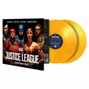 Image of Danny Elfman - Justice League OST Orange Vinyl