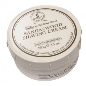 Image of Taylor of Old Bond Street Shaving Cream Sandalwood