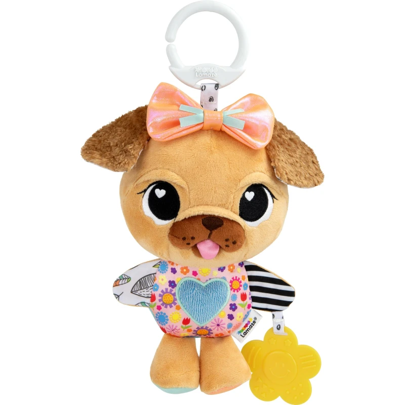 Image of Lamaze Lovey The Pug Clip & Go One Colour VY7IX Unisex