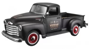 Image of MAISTO CHEVROLET 3100 PICKUP 1950 1:24 Scale Model Toy DieCast Classic Car BLACK