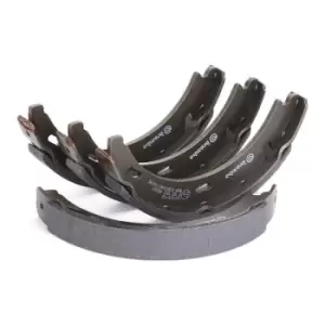 Image of BREMBO Handbrake Shoes ESSENTIAL LINE S 50 502 Parking Brake Pads,Handbrake Pads MERCEDES-BENZ,PORSCHE,CHRYSLER,C-Klasse Limousine (W203)