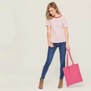 Image of Westford Mill Promo Bag For Life - 10 Litres (One Size) (Raspberry Pink)