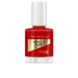 Image of MAX FACTOR MIRACLE PURE nail polish #305-scarlet poppy 12 ml