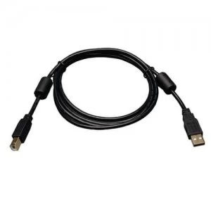 Image of Tripp Lite USB 2.0 A to B Cable with Ferrite Chokes 3ft