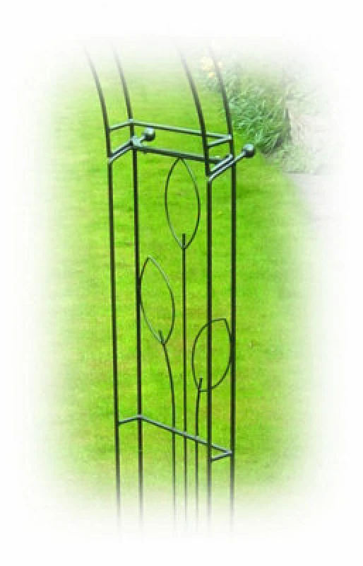 Image of Poppy Forge Imperial 5 Sided Gazebo ( Inc Ground Spikes) Garden Feature - Solid Steel