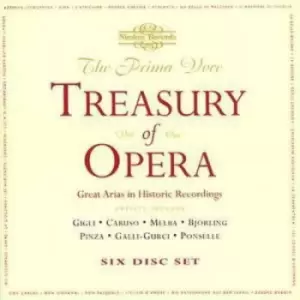 Image of Various Composers - The Prima Voce Treasury of Opera CD Album - Used