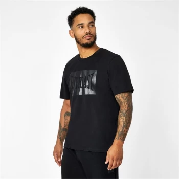 Image of Everlast Boxy Logo T-Shirt - Black