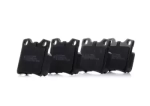 Image of RIDEX Brake pad set 402B0095 Brake pads,Brake pad set, disc brake PEUGEOT,607 (9D, 9U),406 Break (8E/F),406 Coupe (8C),406 (8B)