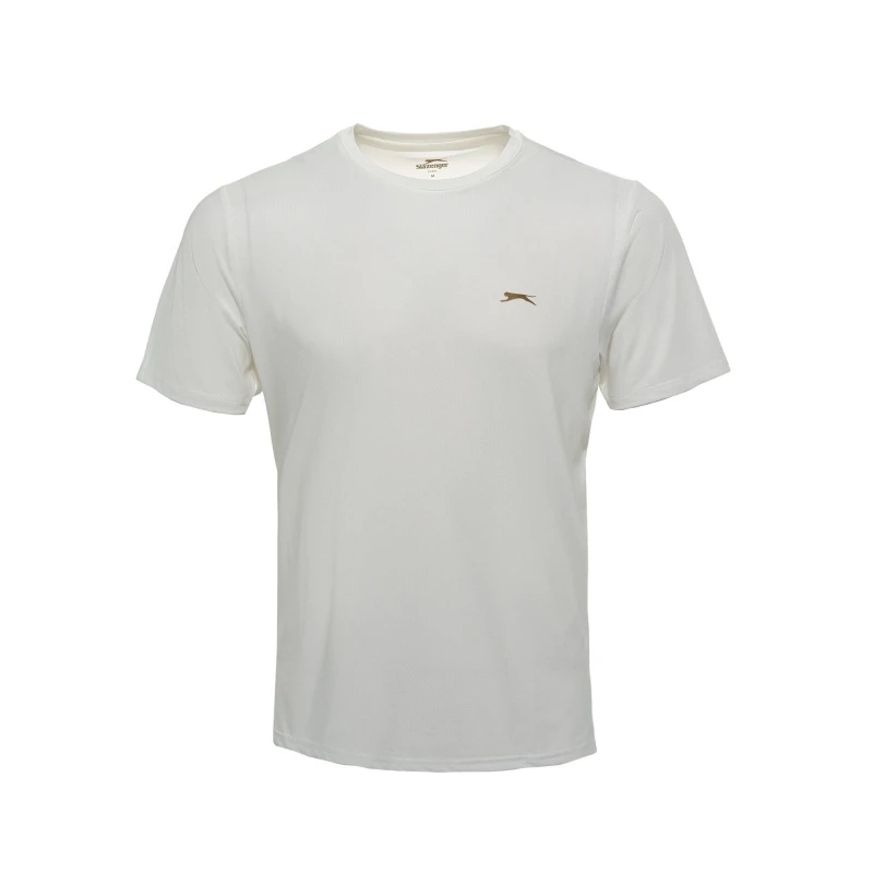 Image of Slazenger Performance Logo T-Shirt Mens - White White S