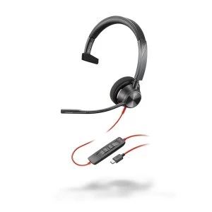 Image of Poly Blackwire 3310 USB-C UC Monaural Headset