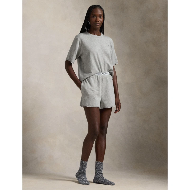 Image of Polo Ralph Lauren Polo SS Short Set Ld63 Heat Grey female 10 (S)