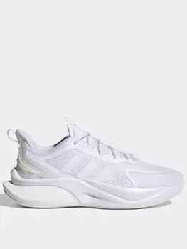 Image of adidas Sportswear Alphabounce+ Sustainable Bounce Lifestyle Running Trainers, White, Size 11, Men