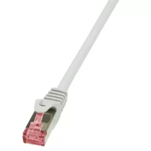 Image of LogiLink 1.5m Cat.6 S/FTP networking cable Grey Cat6 S/FTP (S-STP)