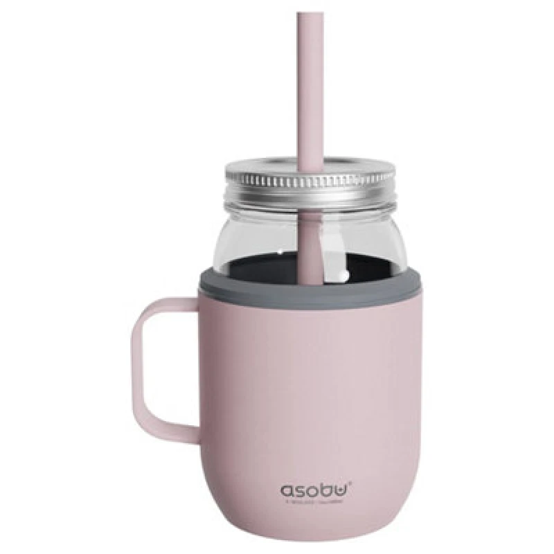 Image of Asobu Moonshine Edelstahl Glasbecher pink