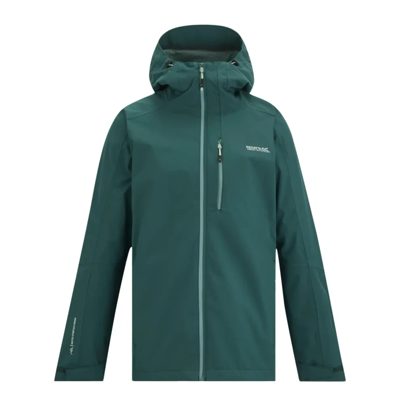Image of Womens waterproof jacket Regatta Birchdale II Vert Female 46