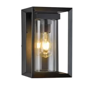 Image of Rute Outdoor Wall Lamp IP23 1xE27 Matt Black