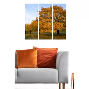 Image of MDF170347578 Multicolor Decorative MDF Painting (3 Pieces)