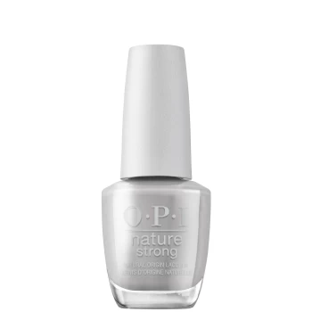 Image of OPI Nature Strong Natural Vegan Nail Polish 15ml (Various Shades) - Dawn of a New Gray