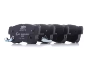 Image of VALEO Brake pad set HYUNDAI,KIA,SSANGYONG 301748 5830217A00,583021CA00,583021CA10 583021FA50,5830226A00,5830226A30,583022EA00,583022EA30,583022HA00