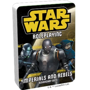 Image of Star Wars Roleplaying Imperials and Rebels III Adversary Deck