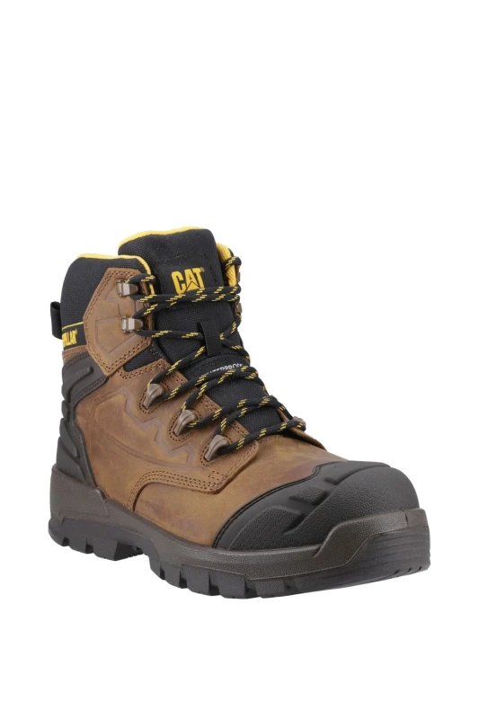 Image of Caterpillar Mens STRIVER XL 6" Safety Boot in Beige Size: 9 Beige Male 9