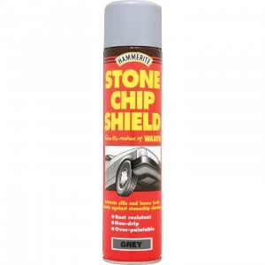 Image of Hammerite Stonechip Shield Aerosol Grey 600ml