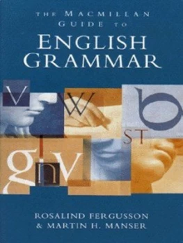Image of The Macmillan Guide to English Grammar by Rosalind Fergusson Paperback