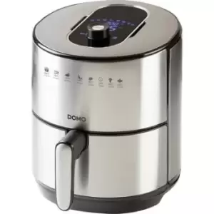 Image of DOMO Deli-Freyer XL Deep fryer Timer fuction, with display, Cool touch housing, Non-stick coating, Overheat protection Silver