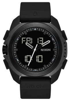 Image of Nixon Ripley Black Digital Black TPU Strap A1267-000 Watch