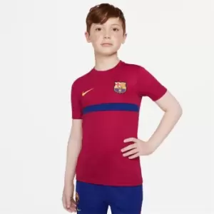 Image of Nike FCB Academy Pro Top Junior Boys - Red