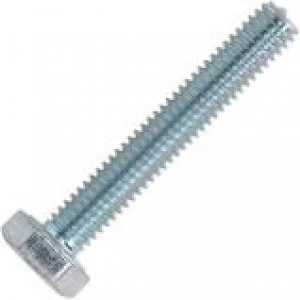 Image of Genuine SEALEY SS425 HT Setscrew M4 x 25mm 8.8 Zinc DIN 933 Pack of 50