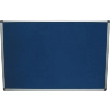 Image of Felt Notice Board 1200X900MM Green Aluminium Trim - Offis