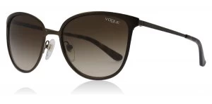 Image of Vogue VO4002S Sunglasses Matte Brown Burnt 934S13 55mm