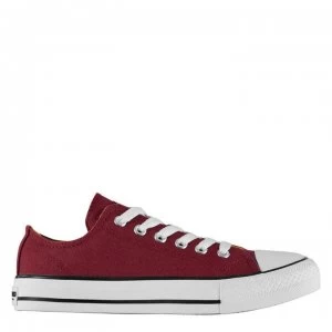 Image of SoulCal Low Junior Canvas Shoes - Burgundy