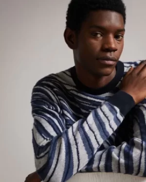 Image of Ted Baker Swirl Stripe Jumper