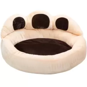 Image of Tectake 95 x 95cm Dog Bed Balou - Brown/Beige